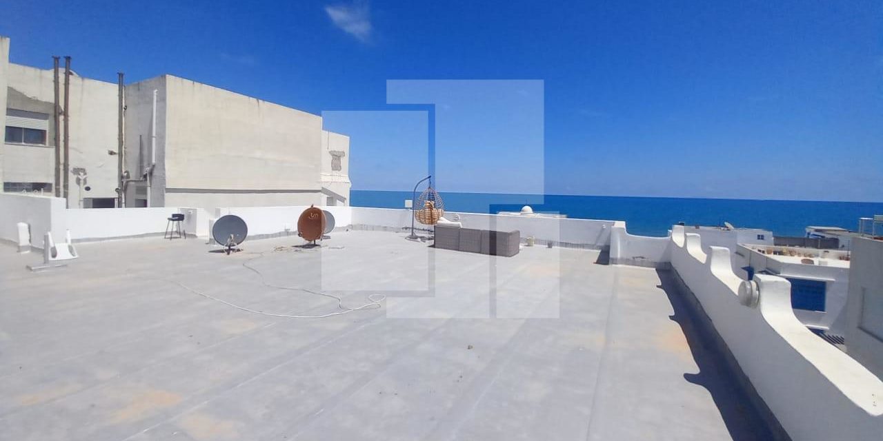 Appartement S+2 meublé avec vue mer, Marsa Corniche