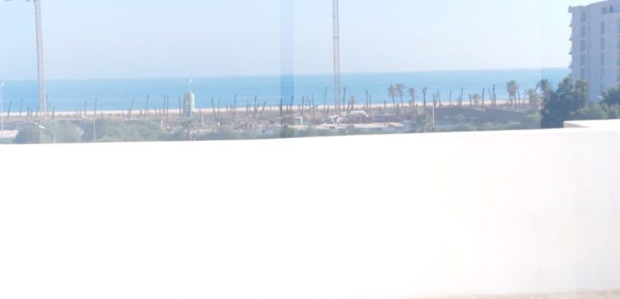 Appartement S+1 neuf avec vue sur mer, Raoued plage