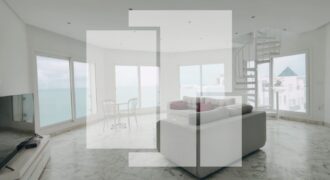 Duplex S+2 meublé avec vue sur mer, Gammarth
