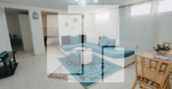 Rez de jardin S+3 meublé, Marsa corniche