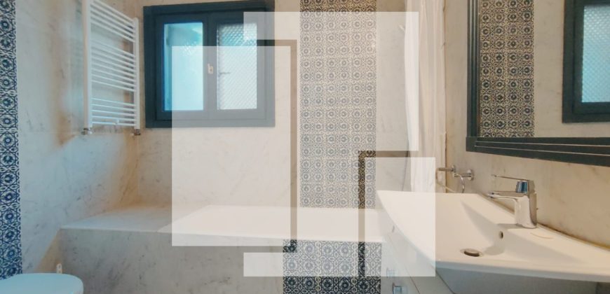 Appartement avec jardin et vue sur mer, Gammarth supérieur