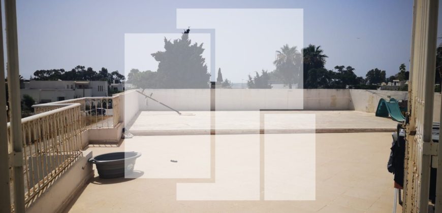 Villa S+5 avec terrasse vue panoramique, Carthage Byrsa