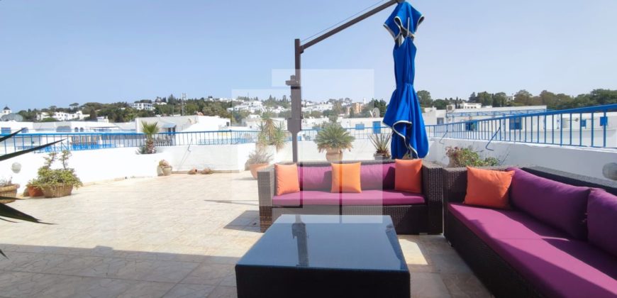 Duplex S+3 meublé, Sidi Bou Saïd