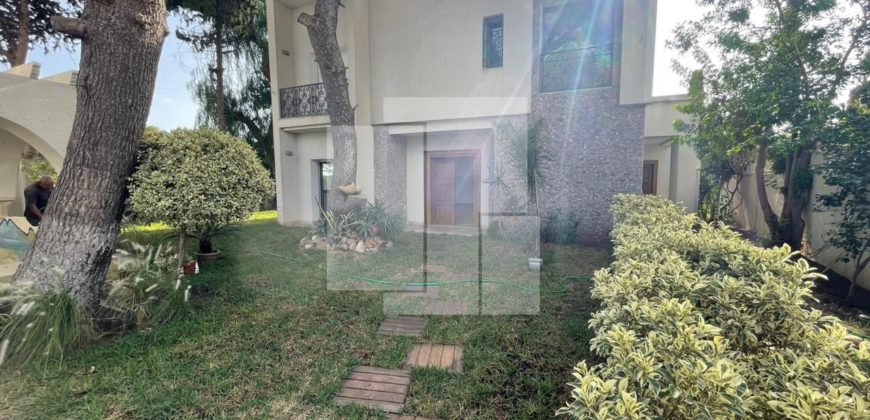 Villa S+3 avec jardin, Carthage Présidence