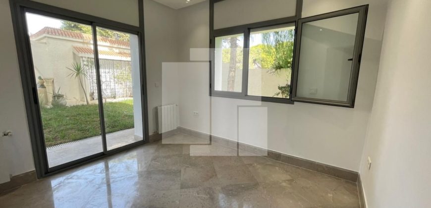 Villa S+3 avec jardin, Carthage Présidence