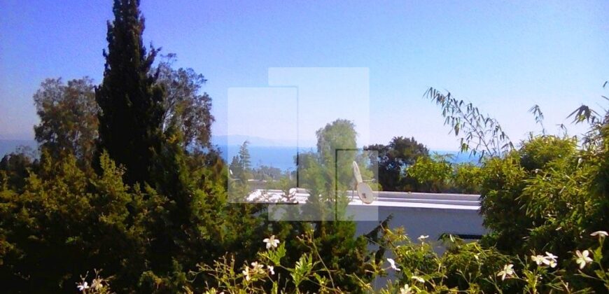 Villa S+4 avec vue sur mer, Carthage Hannibal
