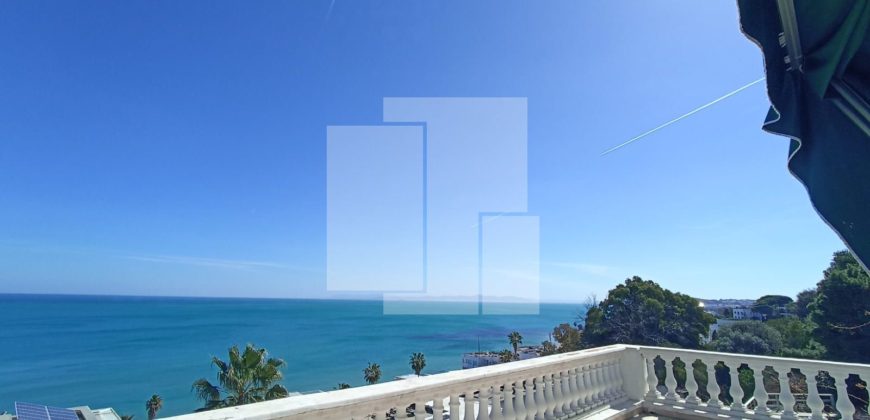 Villa S+4 avec vue sur mer, Gammarth Superieur
