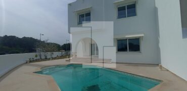 Villa S+3 avec vue sur mer, Gammarth supérieur