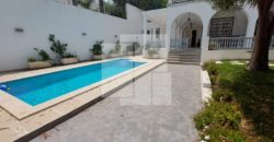 Villa S+5 avec piscine et vue sur mer, Marsa Corniche