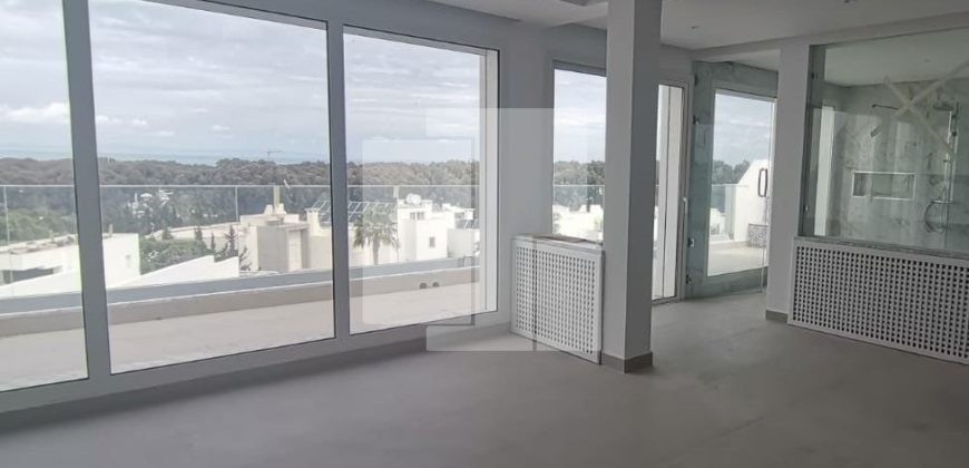 Villa S+5 avec vue sur mer, Gammarth supérieur