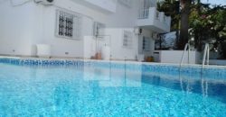 Villa S+4 avec piscine, Gammarth zone touristique