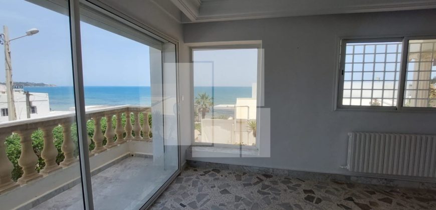 Etage de villa S+3 meublé avec vue mer, Marsa corniche