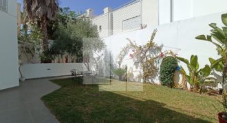 Rez-de-chaussée de villa S+1 avec jardin, Gammarth Superieur
