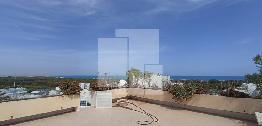 Villa S+3 meublée avec vue sur mer, Gammarth supérieur