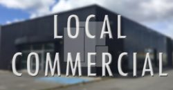 Local commercial 140m² ouvert à toutes activités
