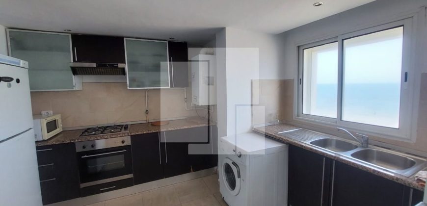 Appartement S+3 meublé avec vue mer, la Marsa