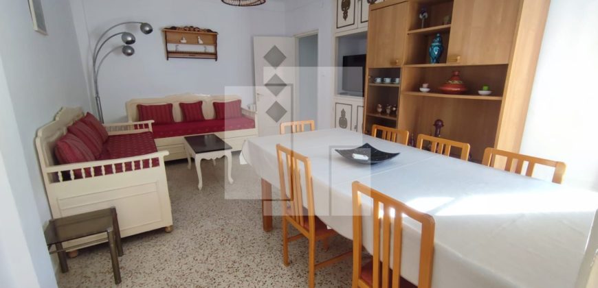 Rez-de-chaussée de villa S+3 meublé, Marsa corniche