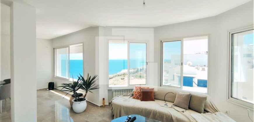 Appartement S+2 avec vue sur mer, Gammarth supérieur