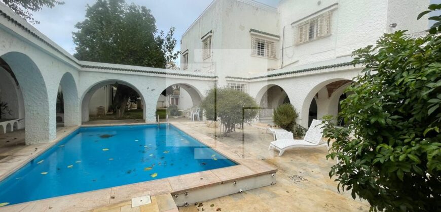 Villa avec jardin et piscine, Carthage