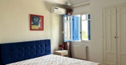 Appartement S+3 meublé avec vue sur mer, Gammarth supérieur