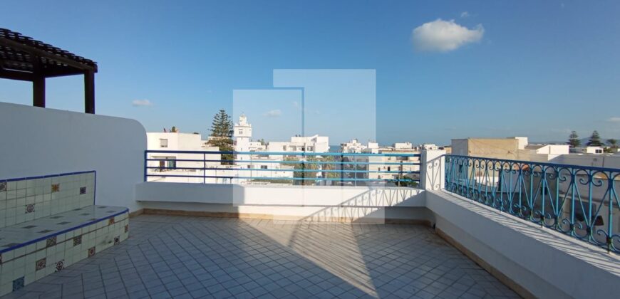 Duplex S+3 avec vue sur mer, kheireddine