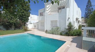 Villa S+4 avec piscine, Gammarth supérieur