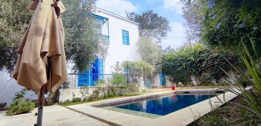 Villa de maître S+7 avec piscine, Sidi Bou Saïd