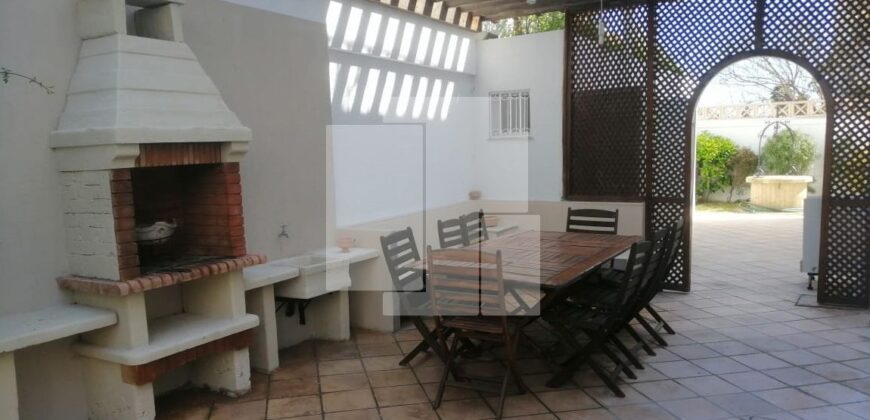 Villa S+5 avec jardin, Carthage Byrsa