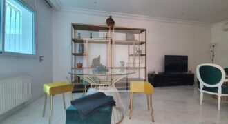 Rez de chaussée S+3 meublé,Marsa