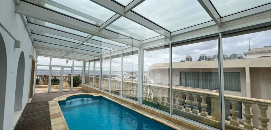 Penthouse S+4 avec piscine, Lac 2