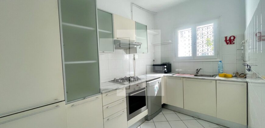 Duplex S+2 meublé avec jardin, Gammarth supérieur