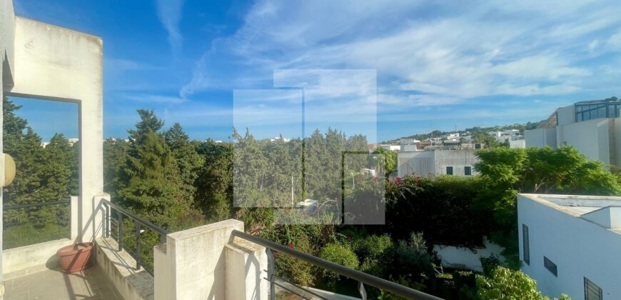 Appartement S+2 meublé, Gammarth supérieur