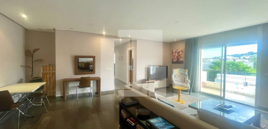 Appartement S+2 meublé, Gammarth supérieur