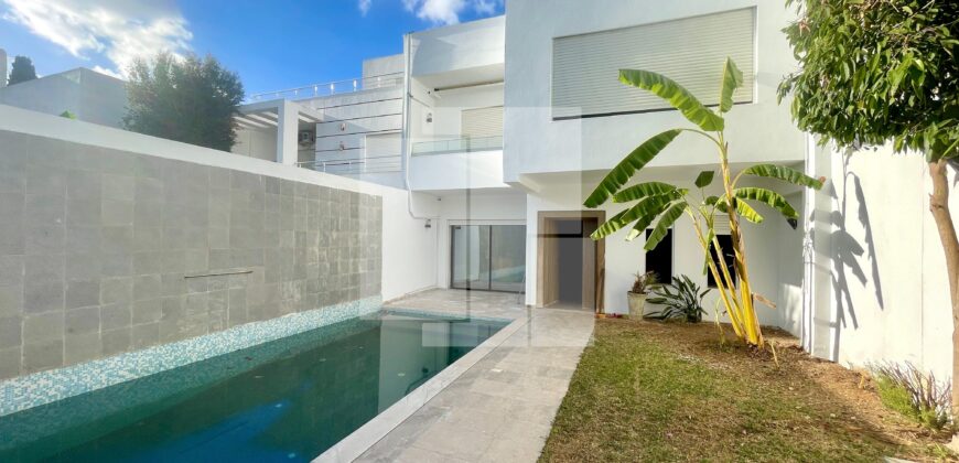 Villa S+5 avec piscine, Gammarth