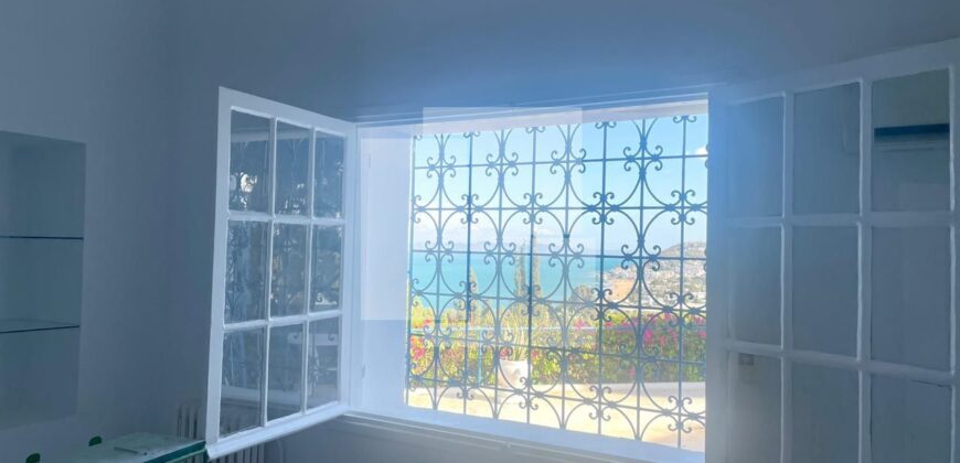 Villa S+2 de charme avec vue sur mer, Gammarth supérieur