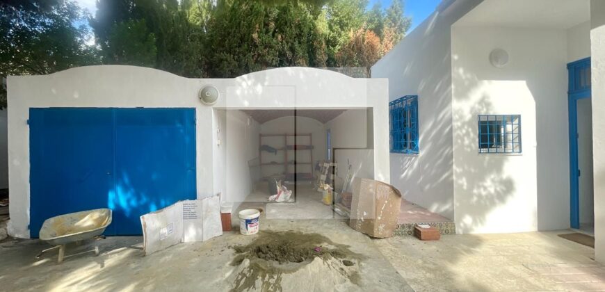 Villa S+3 de charme avec vue sur mer, Gammarth supérieur