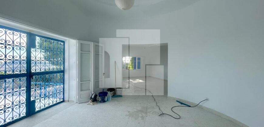 Villa S+3 de charme avec vue sur mer, Gammarth supérieur