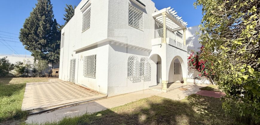 Villa spacieuse avec jardin, Carthage