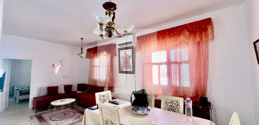 Etage de villa S+2 meublé avec jardin, Marsa plage