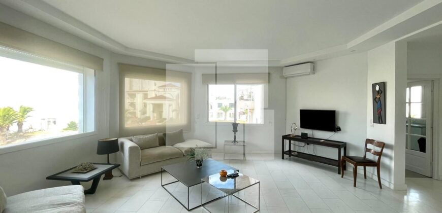 Appartement S+2 meublé, Gammarth supérieur