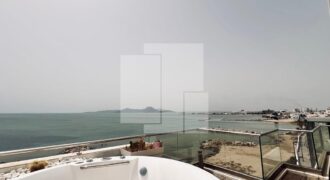 Appartement S+2 meublé avec vue sur mer, La Goulette