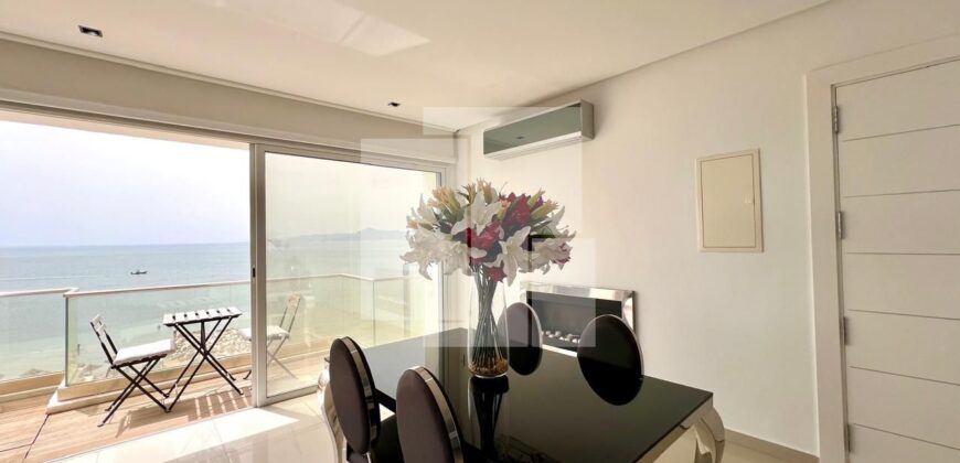 Appartement S+2 meublé avec vue sur mer, La Goulette