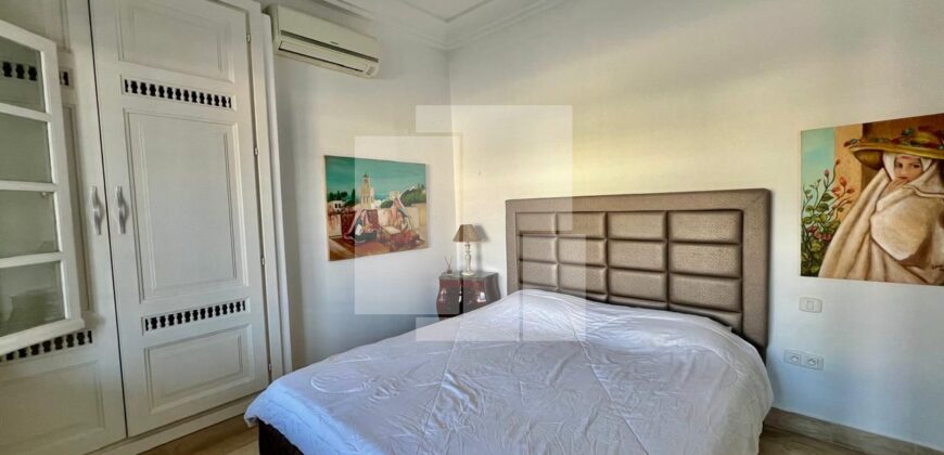 Rez de chaussée de villa S+3 avec jardin, La Marsa