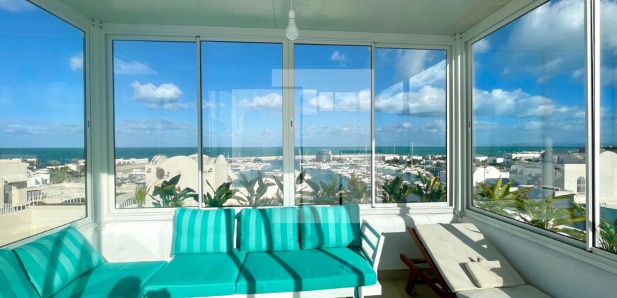 Villa S+4 avec vue sur mer, Gammarth supérieur