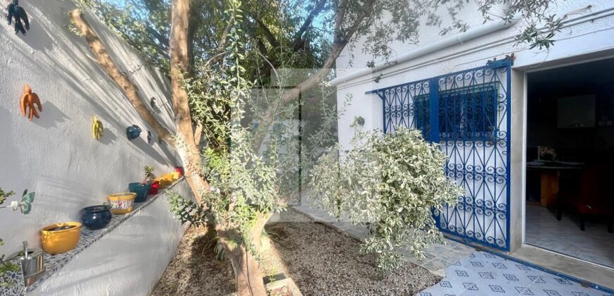 Appartement S+1 meublé avec terrasse, Gammarth Supérieur