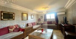 Appartement S+1 meublé avec terrasse, Gammarth Supérieur