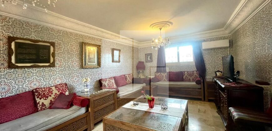 Appartement S+1 meublé avec terrasse, Gammarth Supérieur