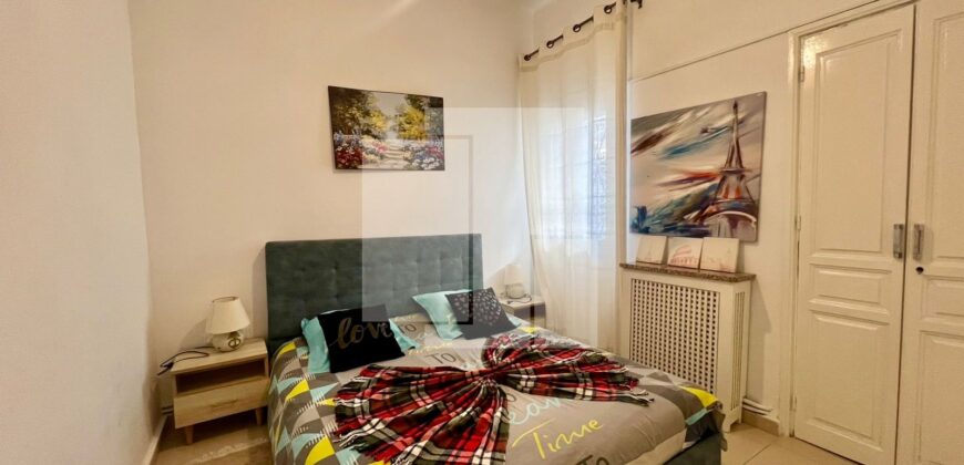 Rez de chaussée de villa S+2 meublé, Marsa cube