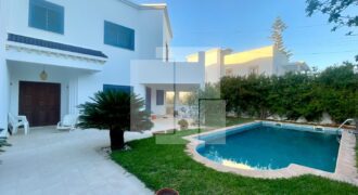 Villa S+7 avec piscine, Gammarth supérieur