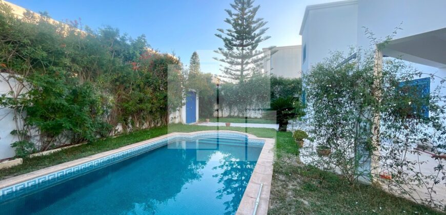 Villa S+7 avec piscine, Gammarth supérieur